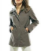 Damenjacke 2-In-1 Jacke Von H.I.S Praktisch In Khaki Gr. 34 Neu
