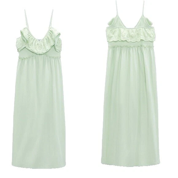 Vestidos largos algodón Zara para Mujeres