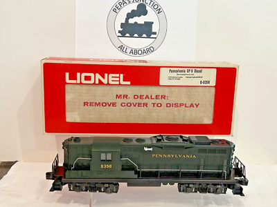 LIONEL 6-8357 / 8358 #2 PENNSYLVANIA RR GP-9 AA PWR-&NON-PWR BLT
