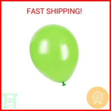 Lime Green Latex Balloons, 12" (10-Pack) - Premium-Quality & Vibrant Party Decor