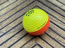 RARE PING EYE 2 ORANGE YELLOW 8-15-94 A Test Date Golf Ball 4 Collect