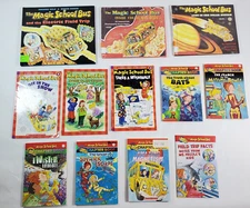 Lot of 12 Magic School Bus Books by Joanna Cole Science & Books Scholastic HC PB