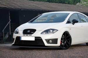 Front Bumper Lip For Seat Leon 1p Cupra R Apron Cup Skirt Chin Valance Splitter Ebay