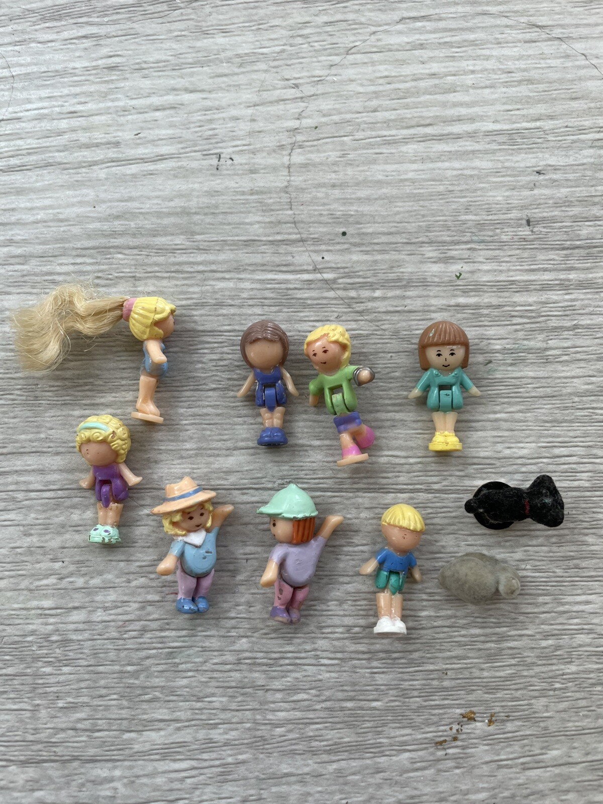 Lot Of Vintage Polly Pocket 1990’s Bluebird Figures