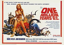 Raquel Welch One Million Years BC Repro Film POSTER