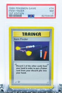 PSA 7 ITEM FINDER 74/102 1st Edition Rare Base Set 1999 - Pokemon Card WOTC