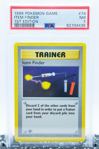 Item Finder (1st Edition) graded PSA 7 for sale on eBay