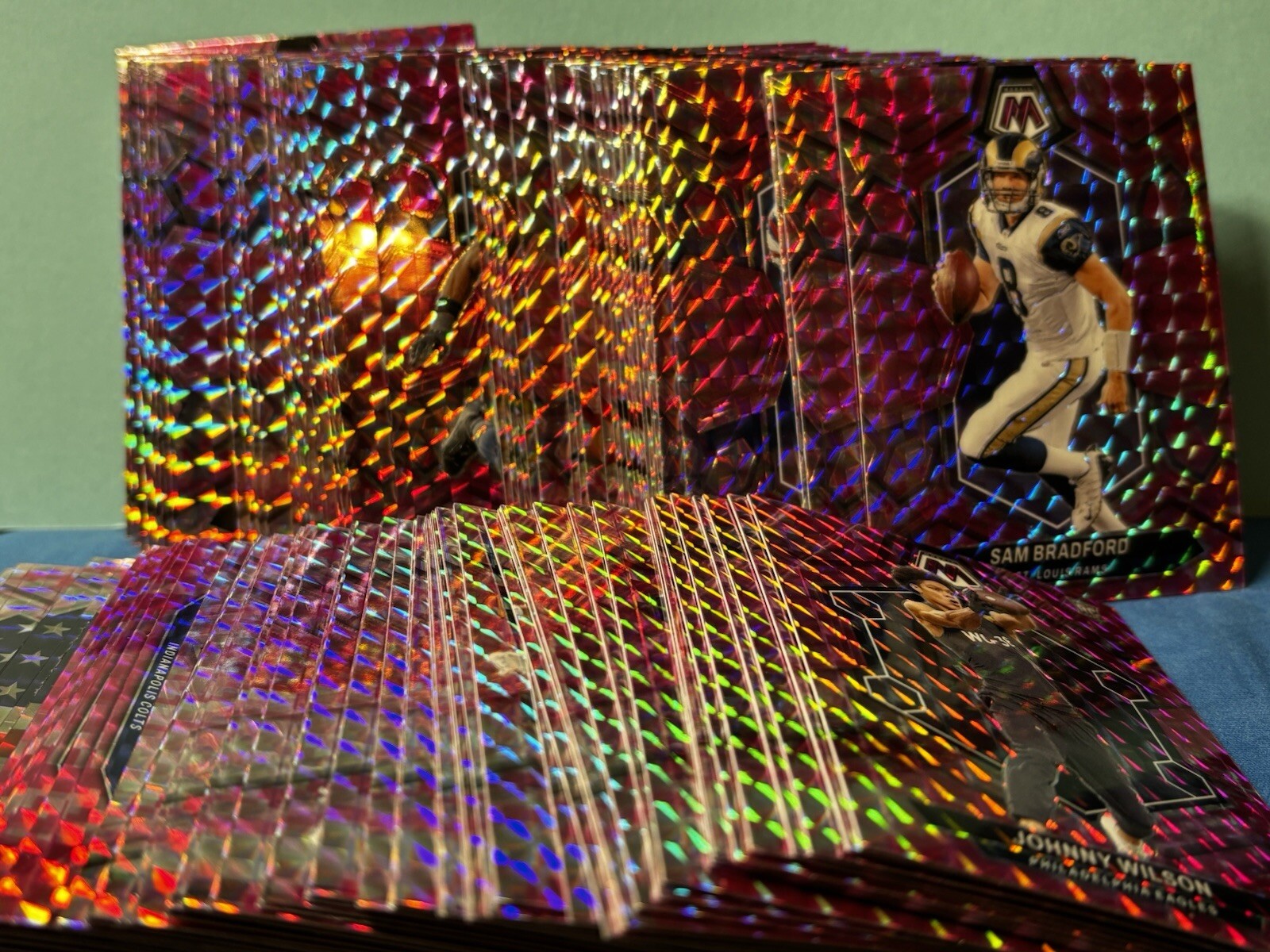 2024 PANINI MOSAIC FOOTBALL COMPLETE YOUR SET  CAMO PINK  PRIZM  1-400 YOU PICK