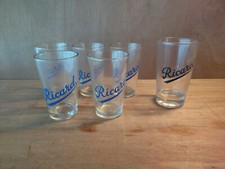 6 VERRES DE RICARD MOMIE ANCIENS