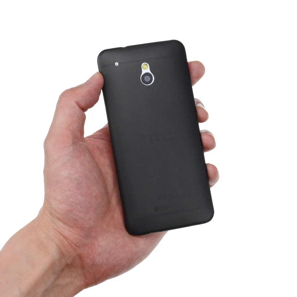 Ultraslim Case HTC One Mini M4 Fein Opaco Custodia Protettiva Cover Pelle Folie - Immagine 2 di 3