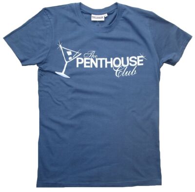 Authentic Official The PENTHOUSE Club Disco Star Cocktail Party T-shirt g. M L
