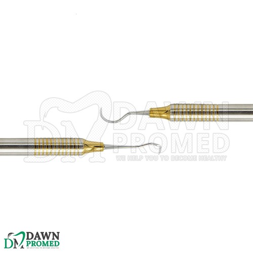 10 Pcs Dental Sickle Scaler Anterior Towner Jacquette U15-33 Double Ended German - Picture 7 of 7
