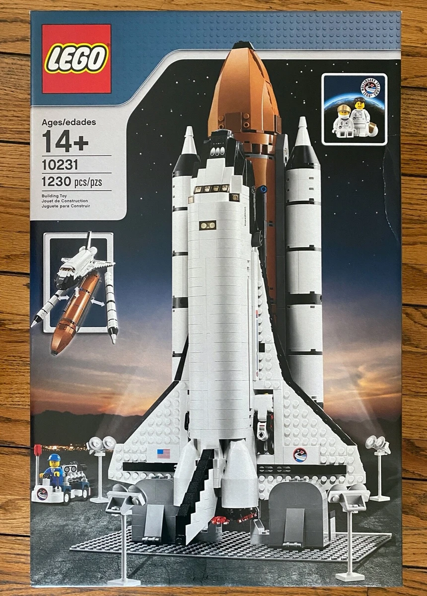 NEW Lego 10231 Shuttle Expedition Space Satellite Astronaut Solar NASA  *Creases*