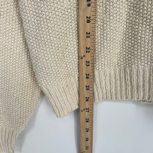 Maglione maglia grossa vintage Boathouse Fila uomo taglia XL pescatore costale cotone nautico - Foto 7 di 11