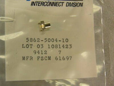 5 MA-COM c MCX PCB Microwave Connectors
