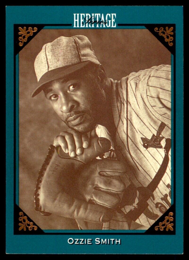 1993 Studio Heritage #6 Ozzie Smith – Cardinals