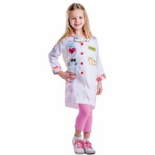 Dress Up America Veterinarian Costume For Girls - Vet Lab Coat For Kids