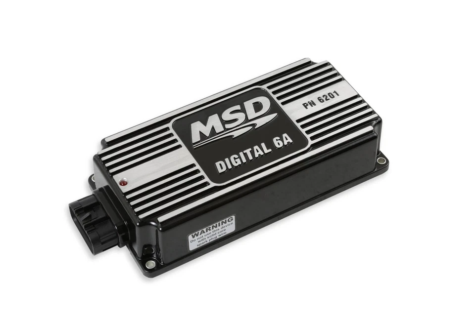 MSD Black 6A Ignition Control Box Digital Multiple Spark SBC BBC SBF Chevy Ford - Image 3 of 4