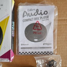 CD Player Car Stereo Adapter AUX Stream Bluetooth Ready Retro Audio Compact Disc
