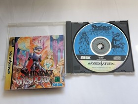 Lot 5 Shining Series Set Sega Saturn SS Japan ver Holy Ark Wisdom Force 3 Tested