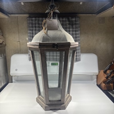 Pottery Barn Park Hill Lantern, Size Medium | eBay