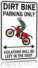 Tin Metal Signs Dirt Bike Accessories Boys Motorcross Gifts Funny Dirty Bike Par