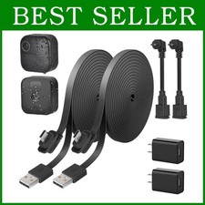 2Pack Weatherproof 30ft Power Cable for Blink Outdoor 4