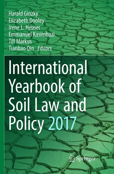 International Yearbook Of Soil Law And Policy 2017 Harald Ginzky (U. A.) Buch Xi-image