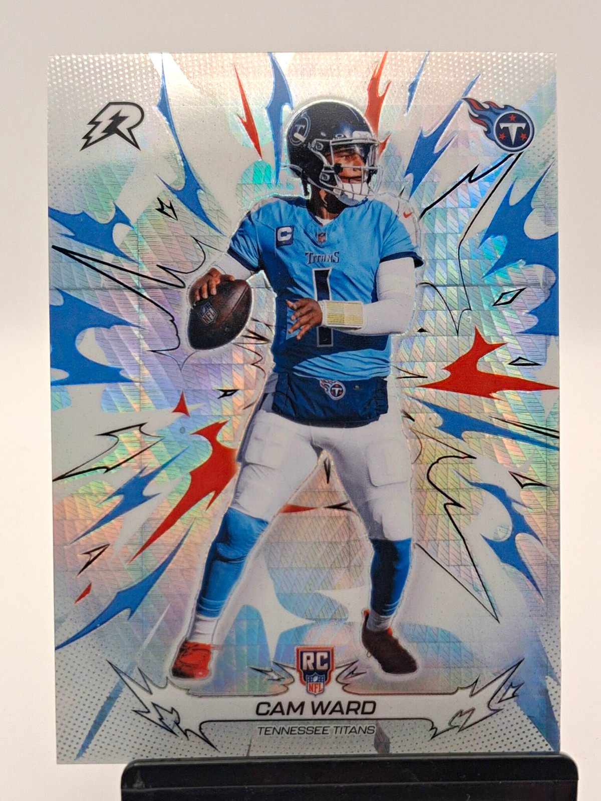 Topps 2026 Cam Ward Rookie Refractor RC #194 Tennessee Titans NFL Football Card