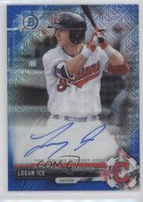 2017 Bowman Chrome Prospect Blue Mojo Refractor /150 Logan Ice #CPA-LI Auto 08jk