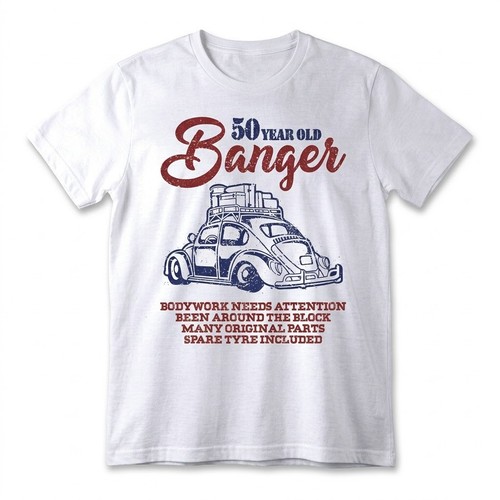 Funny 50th Birthday 1968 Vintage 50 Years Old Birthday Gift T-Shirt