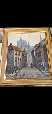 Ölgemälde Leinwand Hermann Bogmann