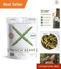 Low Calorie Marinated French Green Beans  10 Pack, All Natural Gourmet Snack