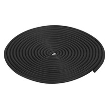 Foam Rubber Weather Seal Strip, 3mm Diameter 2 Meters Long for DIY Gasket