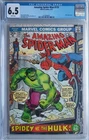 Amazing Spider-Man #119 CGC 6.5 White Pages! HULK Romita art 4210646001