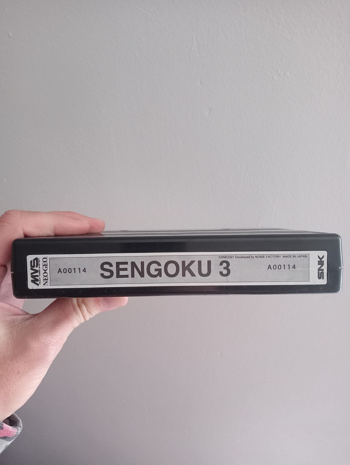 Sengoku 3 Neo Geo Mvs Label US Original