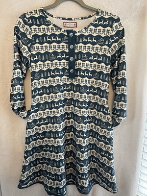 SweetHoney Women's NWT Christmas Theme Nightshirt size XS Soft.B9