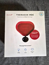 Theragun Mini Handheld Massage Device - Brand New, Sealed Condition  Red 