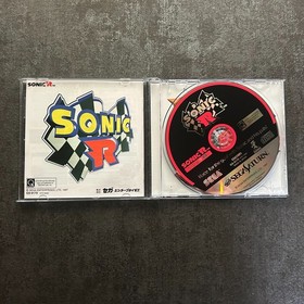 USED "Sonic R" (Sega Saturn,1997) JAPAN