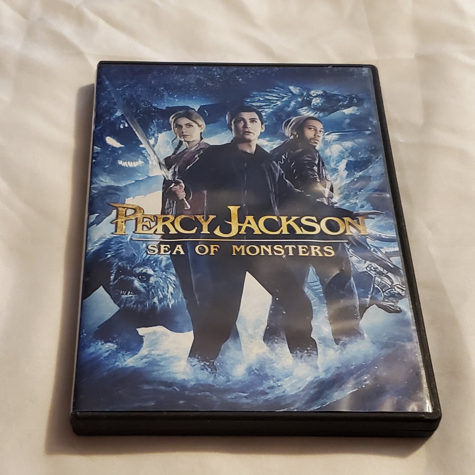 Percy Jackson Sea of Monsters DVD 2013 Logan Lerman Adventure PG