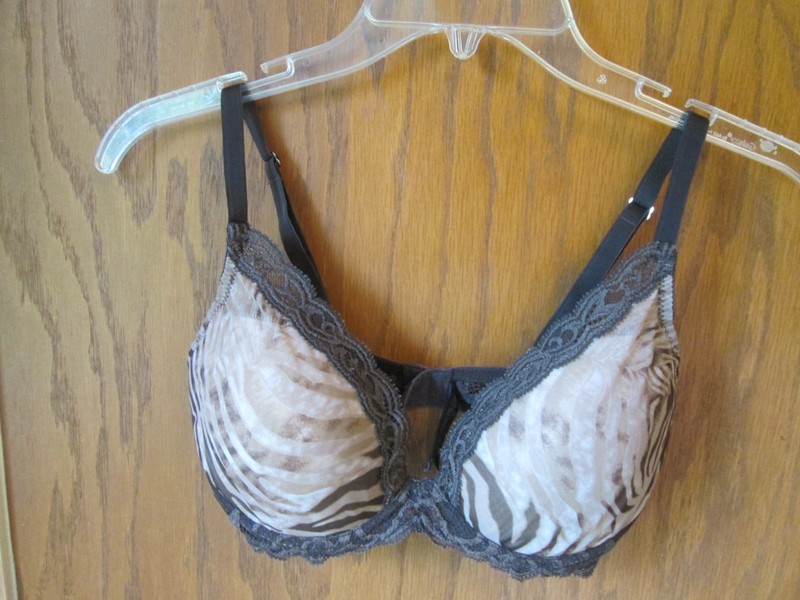 Natori Animal Print Lace Lined Underwire Bra 34D
