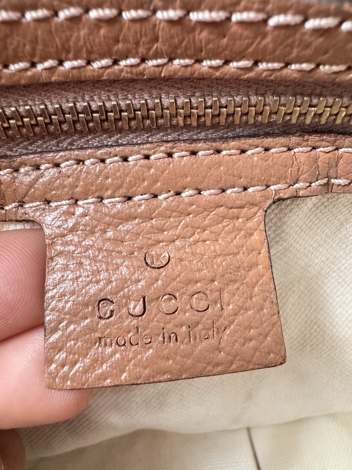 Authentic Gucci Monogram Brown Bree Shoulder Bag … - image 18