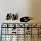 Onyx Diamond 10K Pendant & 14k Earrings Set — photo 3