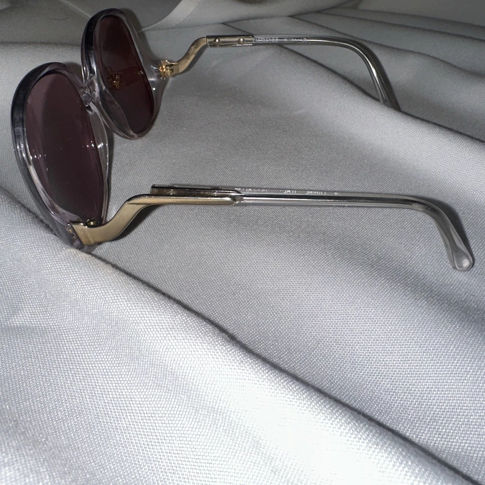 Gafas de sol vintage Luxottica Deeda Rose para mujer hechas en Italia  Foto 2 de 4
