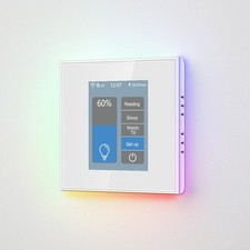LANBON L8-HD LCD None Dimmer Smart Light Switch 1 Gang 0-100 Stepless WiFi Mesh
