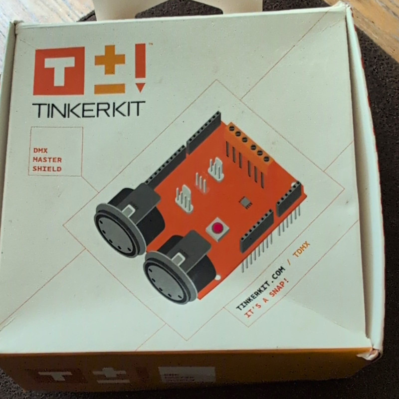Tinkerkit DMX Master Shield 512-Channel DMX Interface Controller (DMX)
