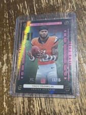 2024 Panini Photogenic Rookie Card Pix Troy Franklin /15 Denver Broncos. rookie card picture
