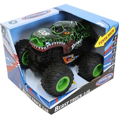 Speedzone D/C Beast Truck, Licht & Sound, Friktion