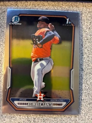 2026 Bowman #BCP-30 Alimber Santa Chrome Prospects