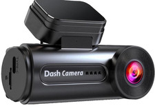 4K Dash Cam Front w Built-in WiFi Dash Camera for Cars 32GB Card Included NEW